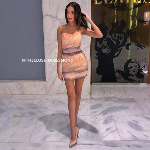 ZARA BLOGGER FAVE!!! Fitted Mini Dress NWT - Picture 14 of 16